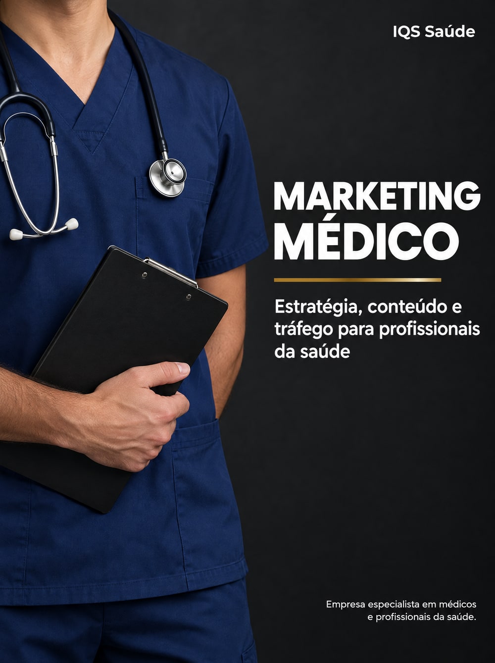 Marketing Médico — IQS Saúde. Estratégia, conteúdo e tráfego para profissionais da saúde. Empresa especialista em médicos e profissionais da saúde.
