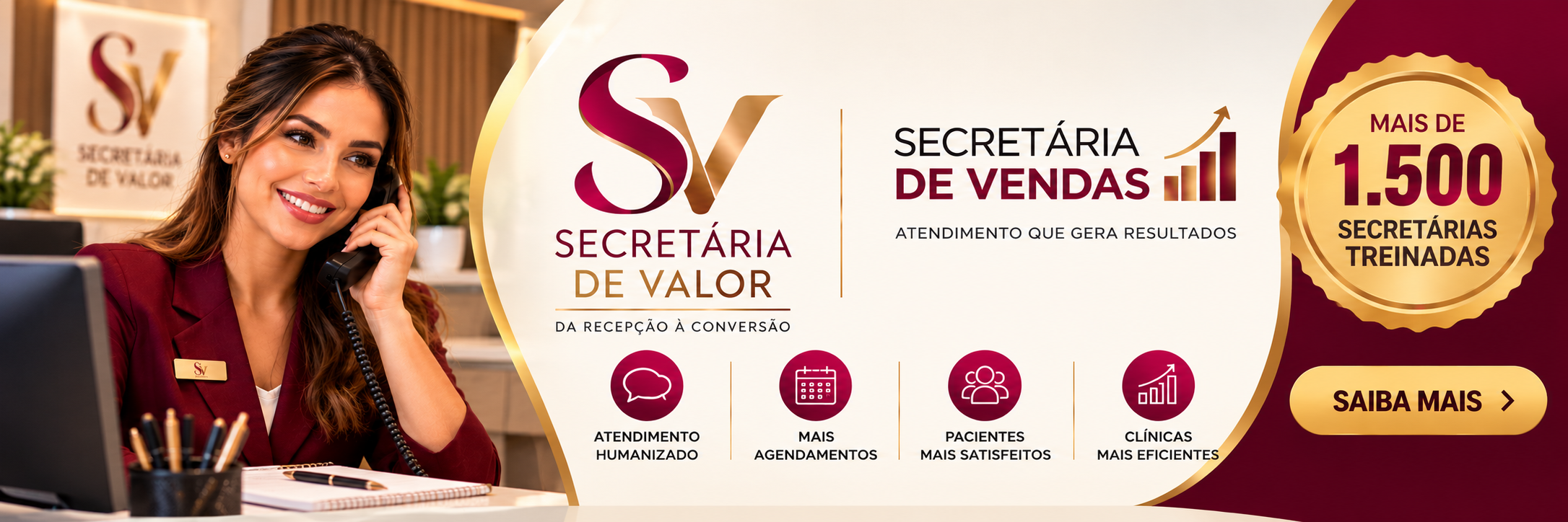 Secretaria de Valor + Secretaria de Vendas