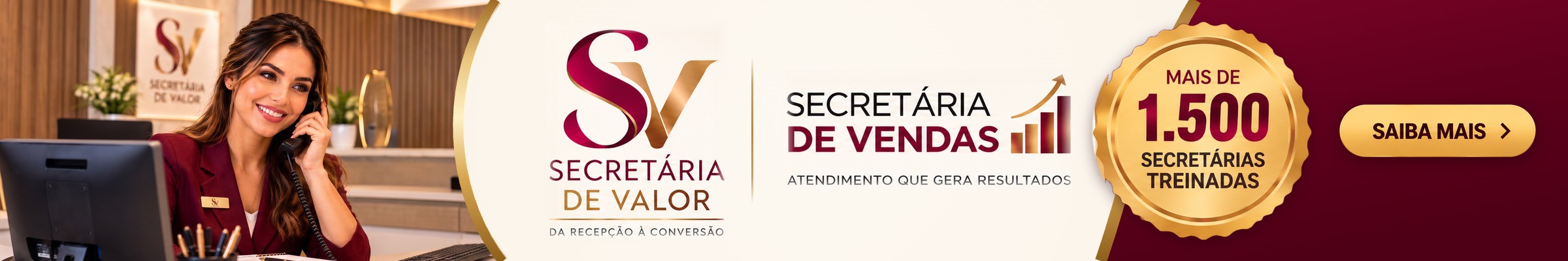 Secretaria de Valor + Secretaria de Vendas