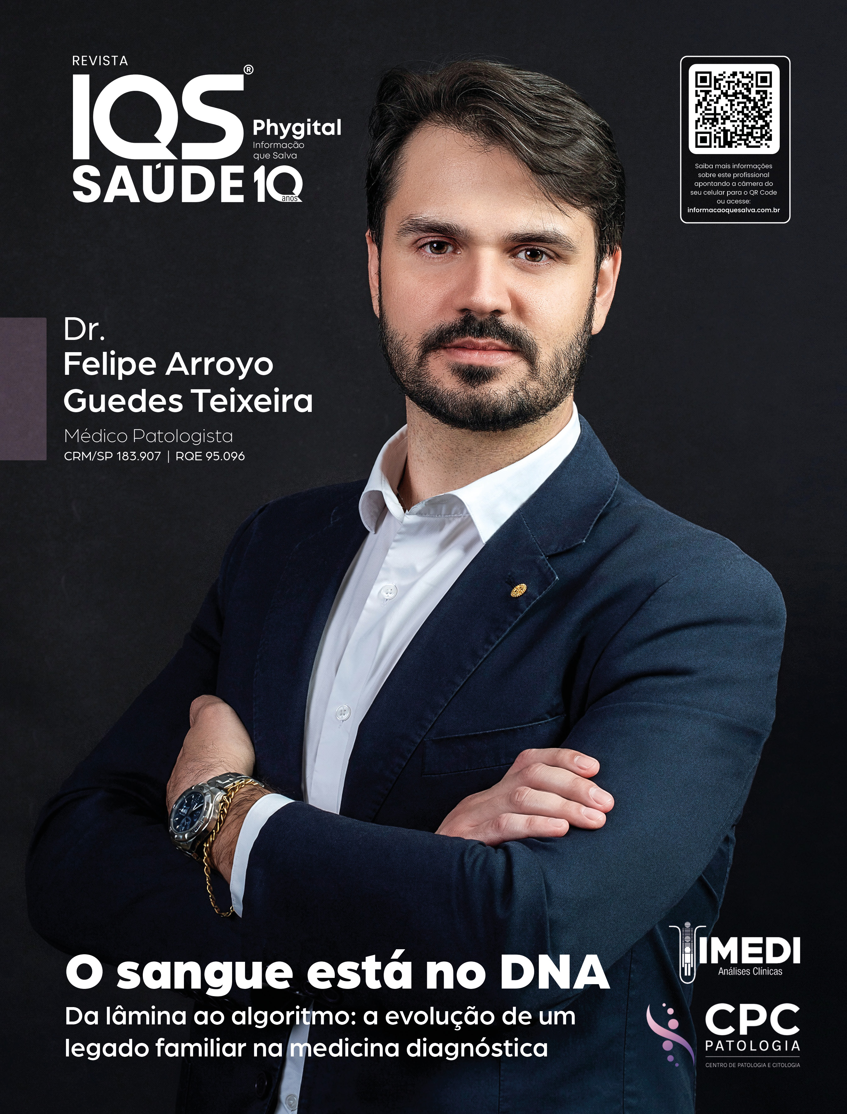 Capa da Revista IQS Saúde — Edição 36