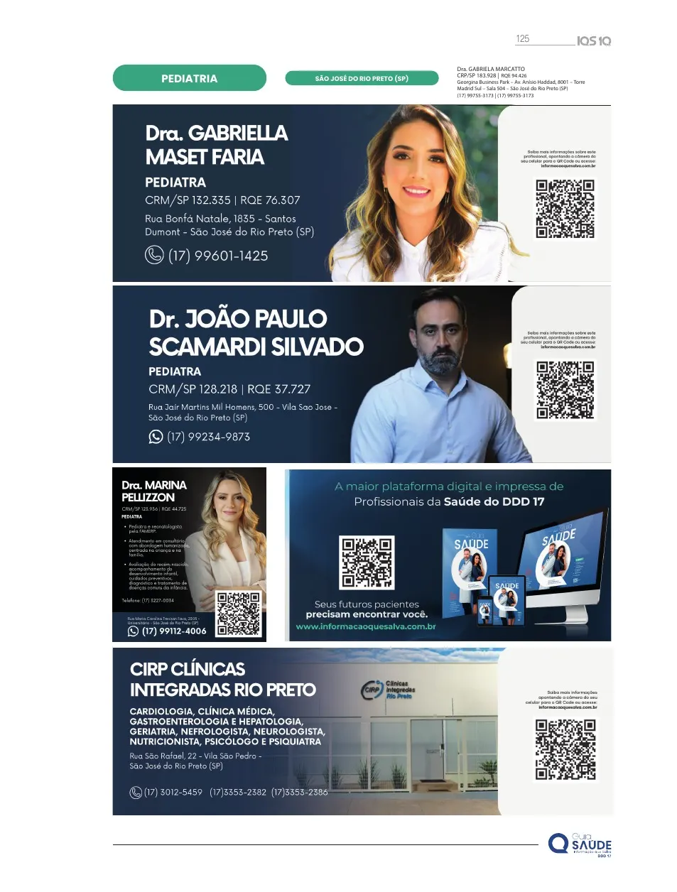 Guia Saúde DDD17 — Edição 1 — página 125