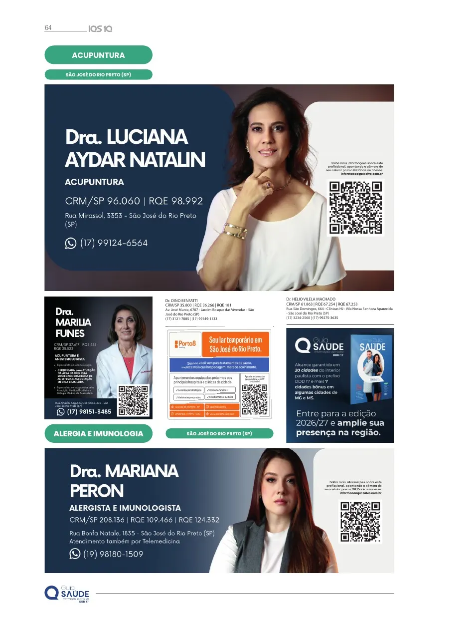 Guia Saúde DDD17 — Edição 1 — página 64