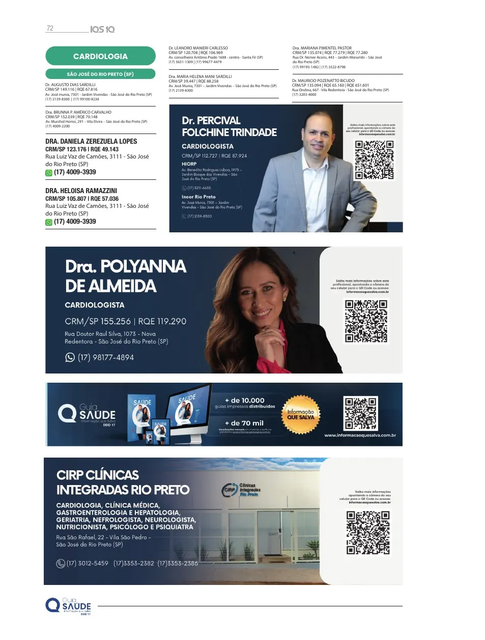 Guia Saúde DDD17 — Edição 1 — página 72