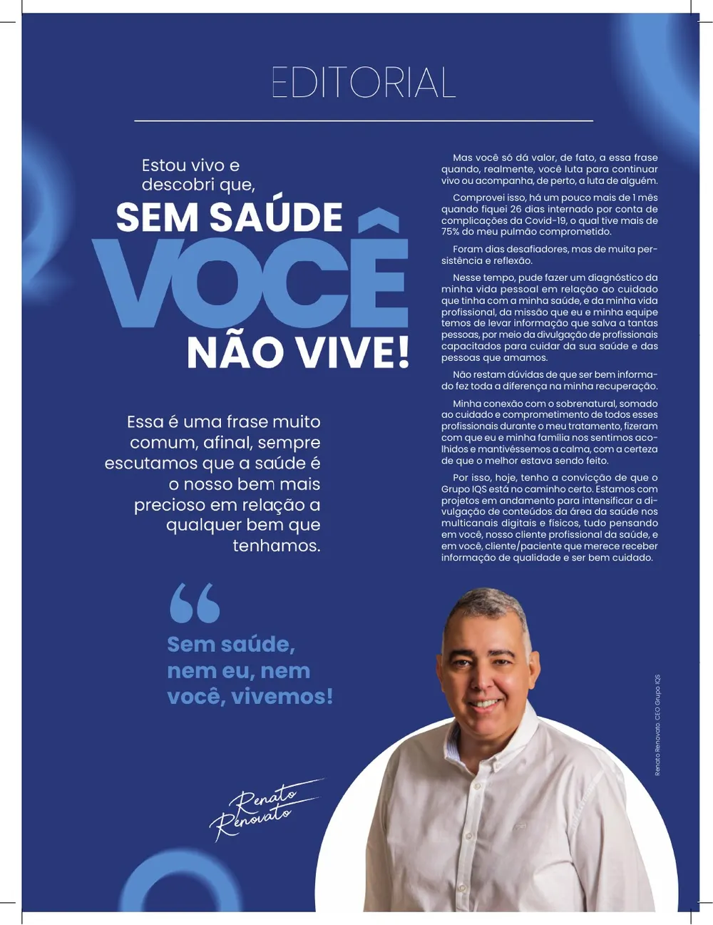 Revista IQS Saúde — Edição 24 — página 12