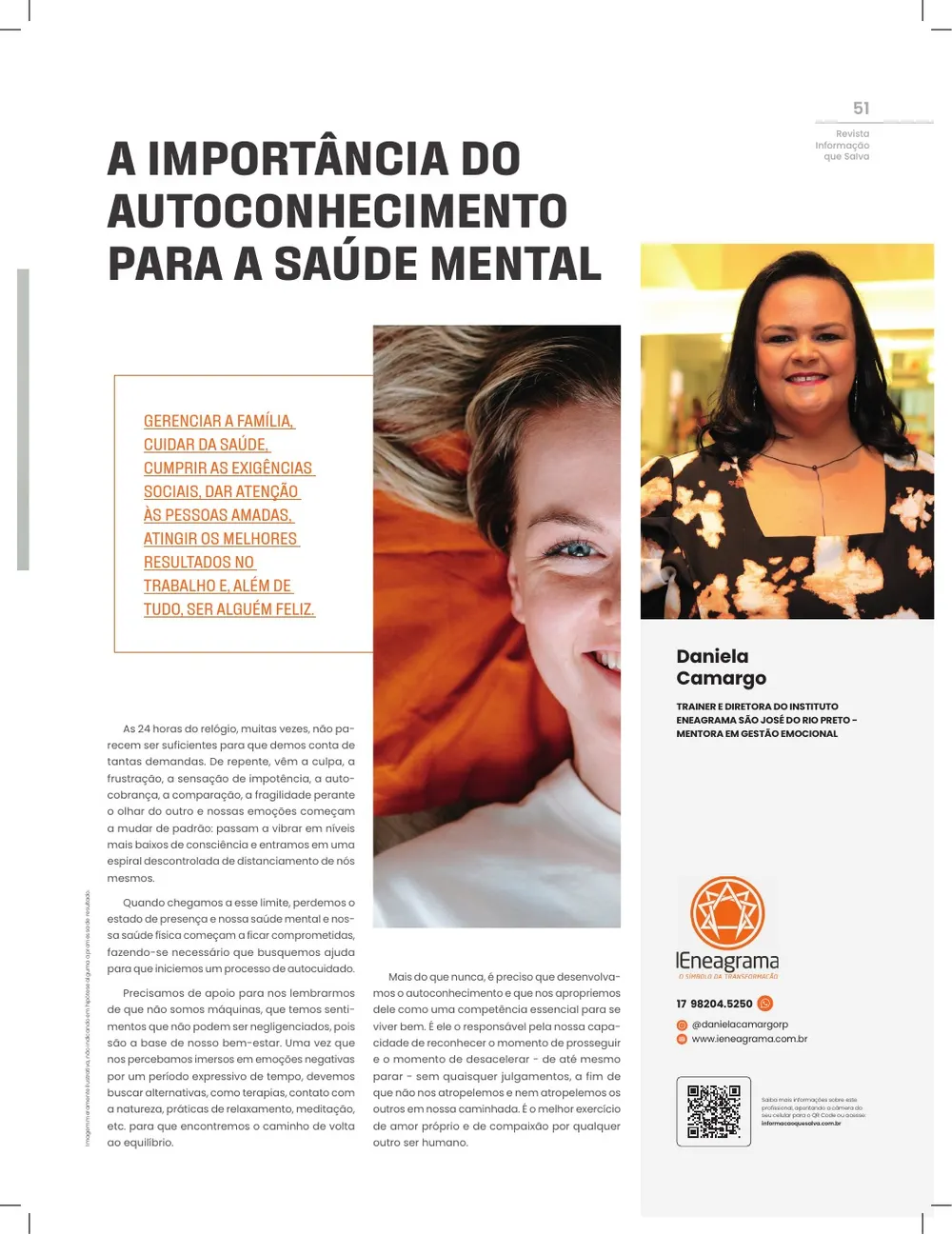 Revista IQS Saúde — Edição 24 — página 50