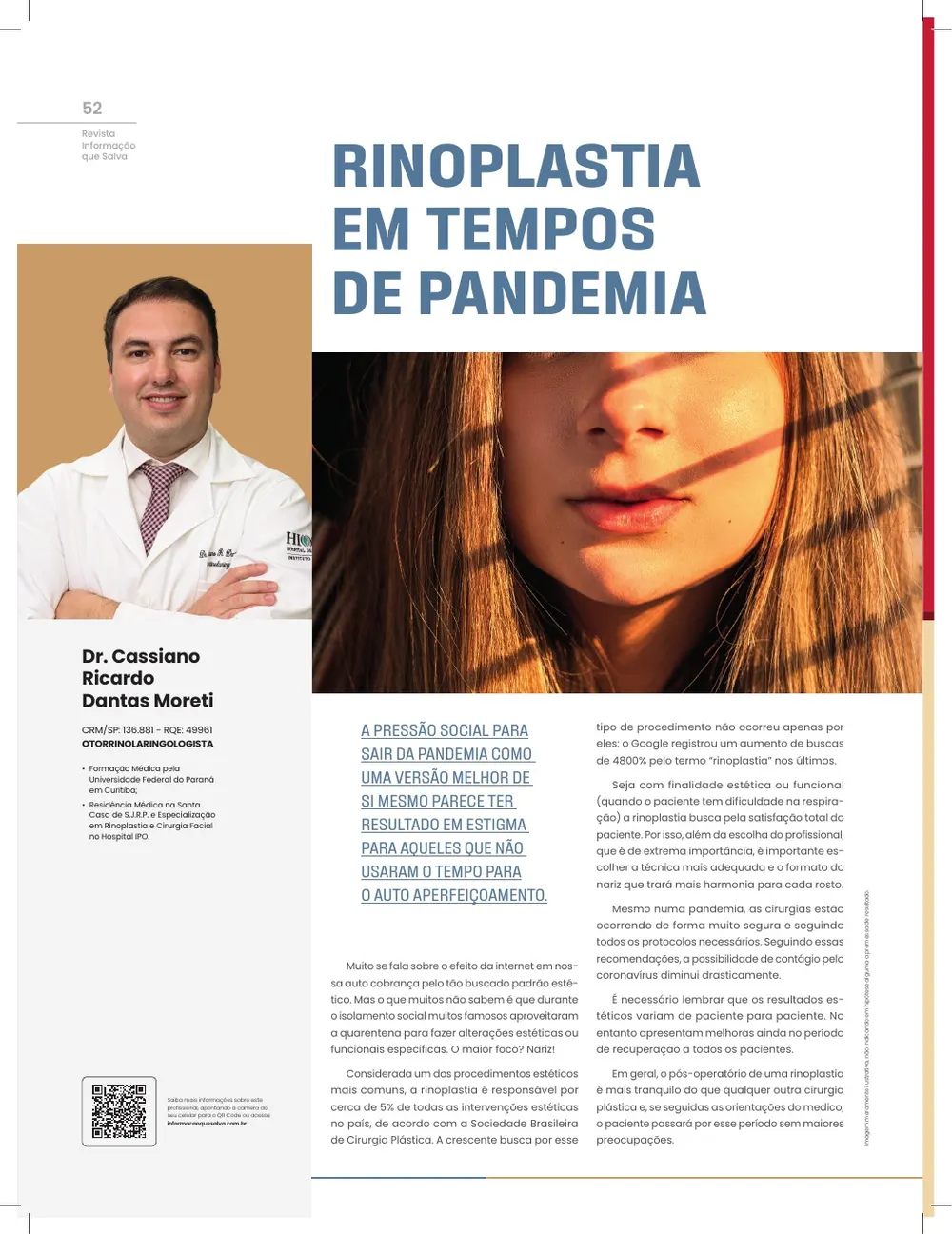Revista IQS Saúde — Edição 24 — página 51