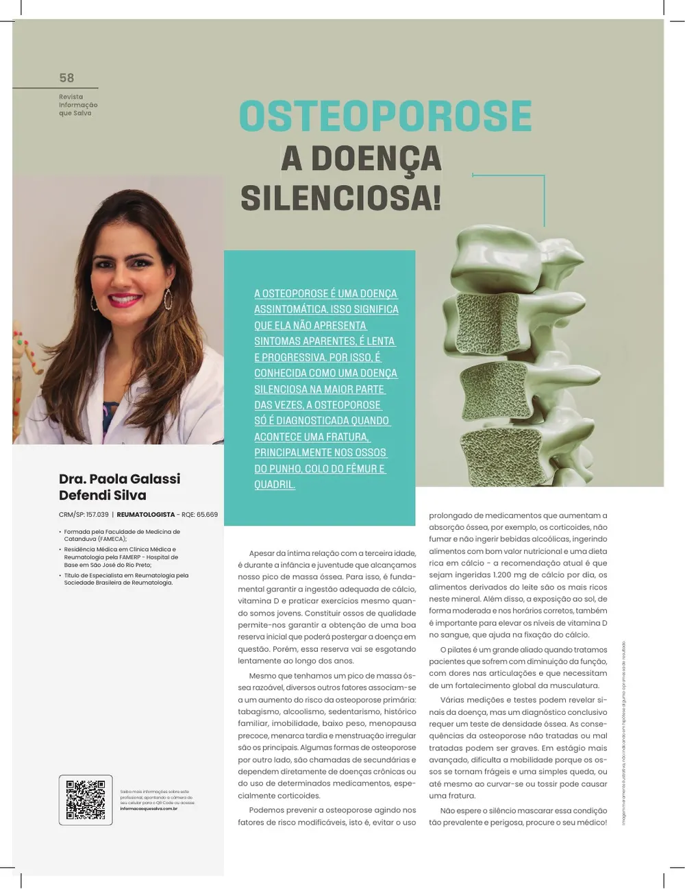 Revista IQS Saúde — Edição 24 — página 57