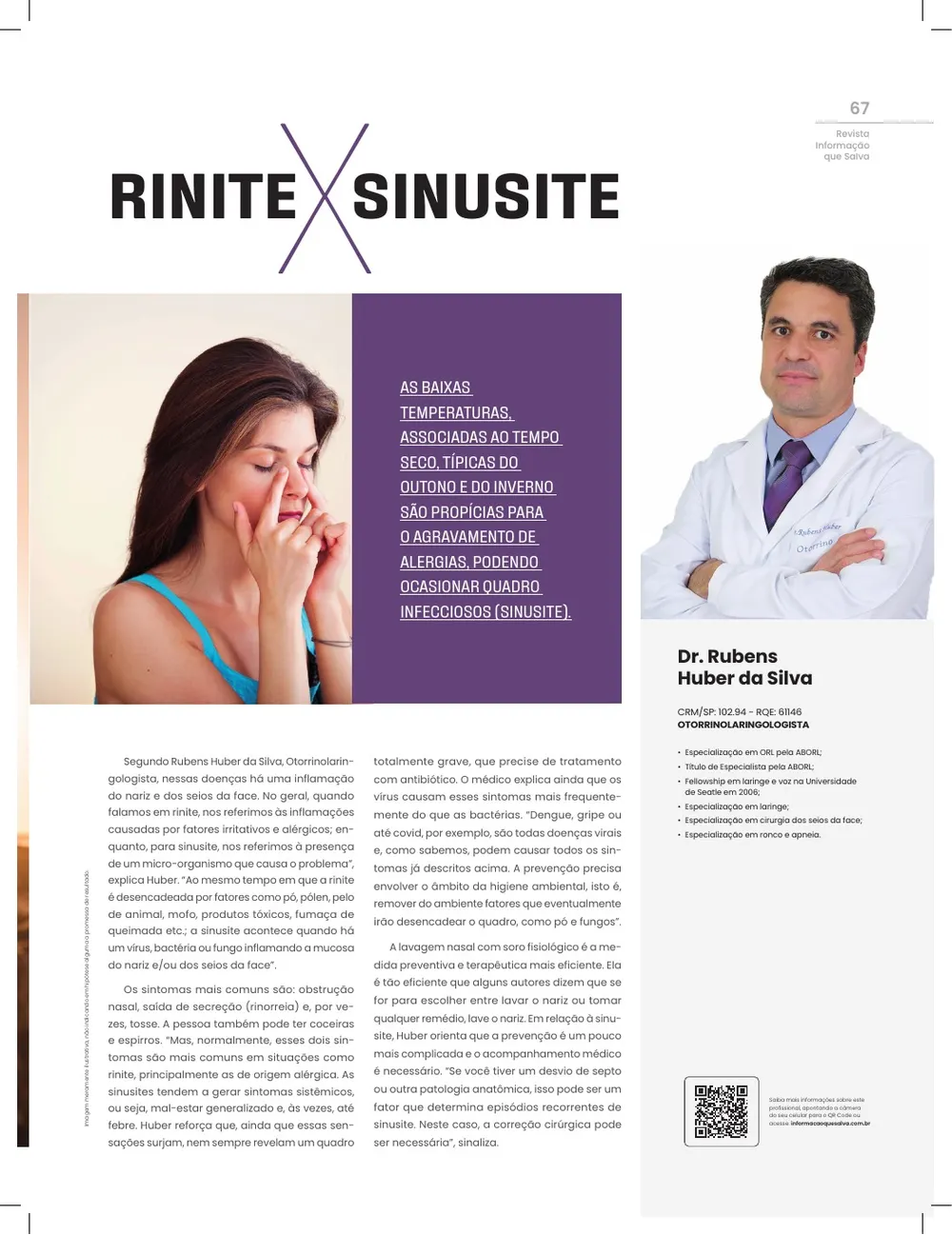 Revista IQS Saúde — Edição 24 — página 66