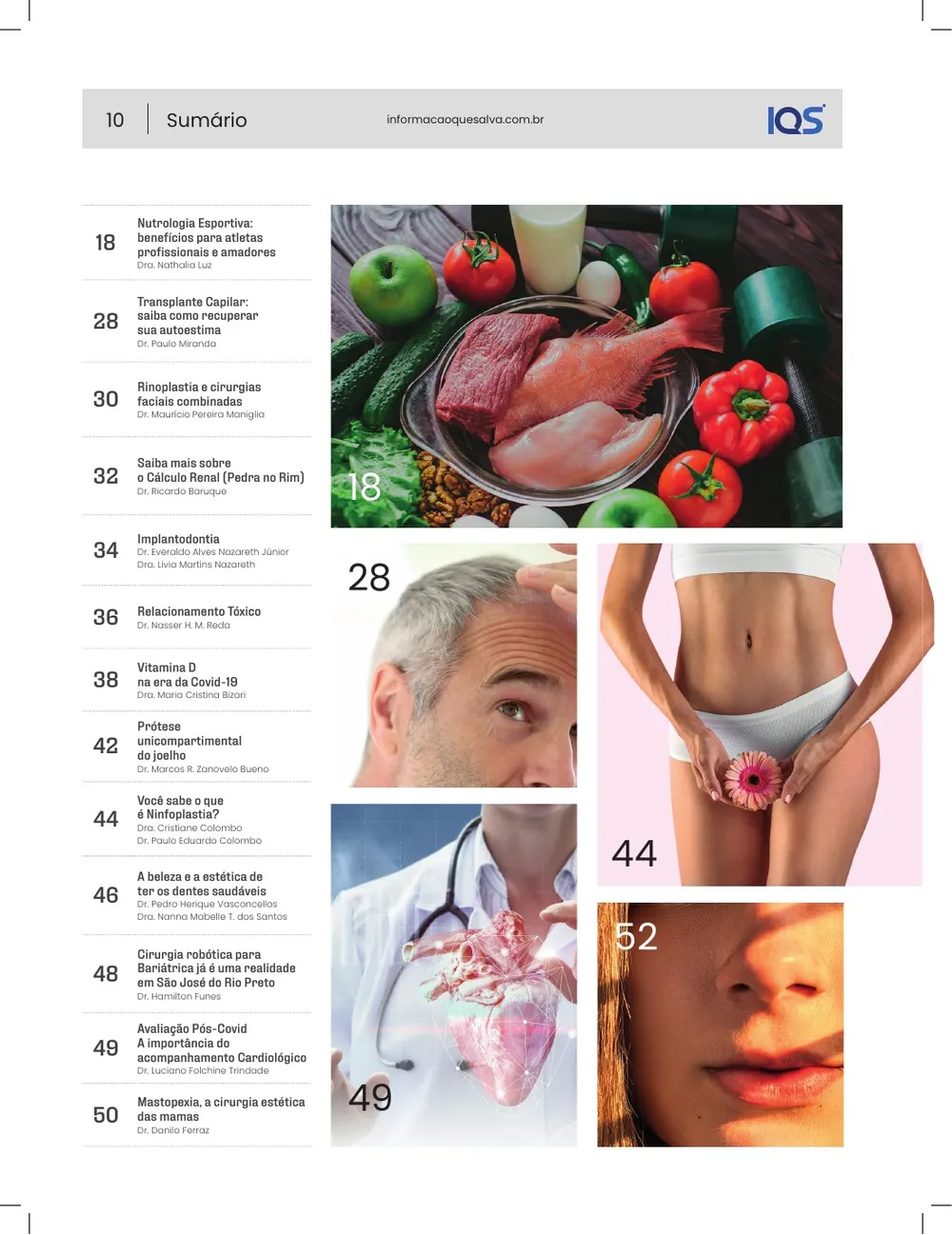 Revista IQS Saúde — Edição 24 — página 9