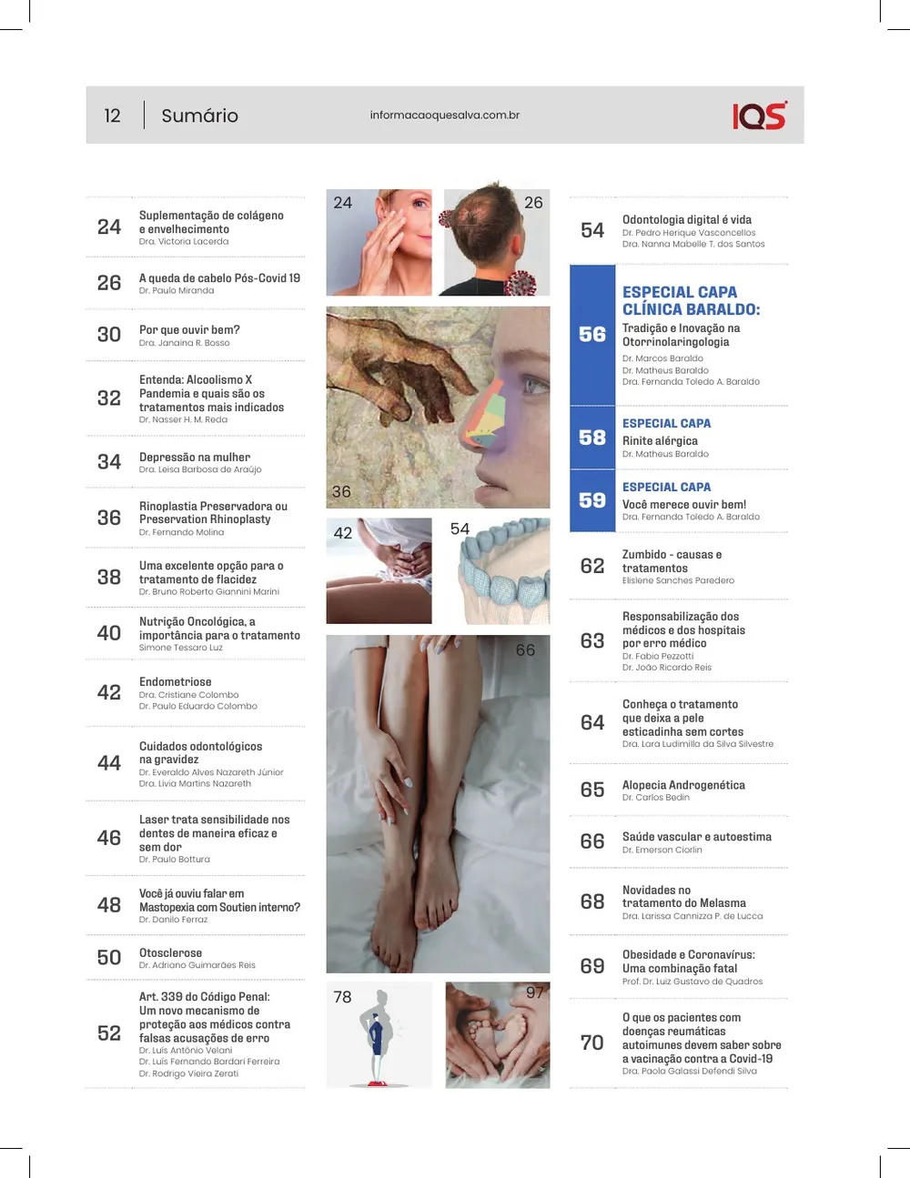 Revista IQS Saúde — Edição 26 — página 11