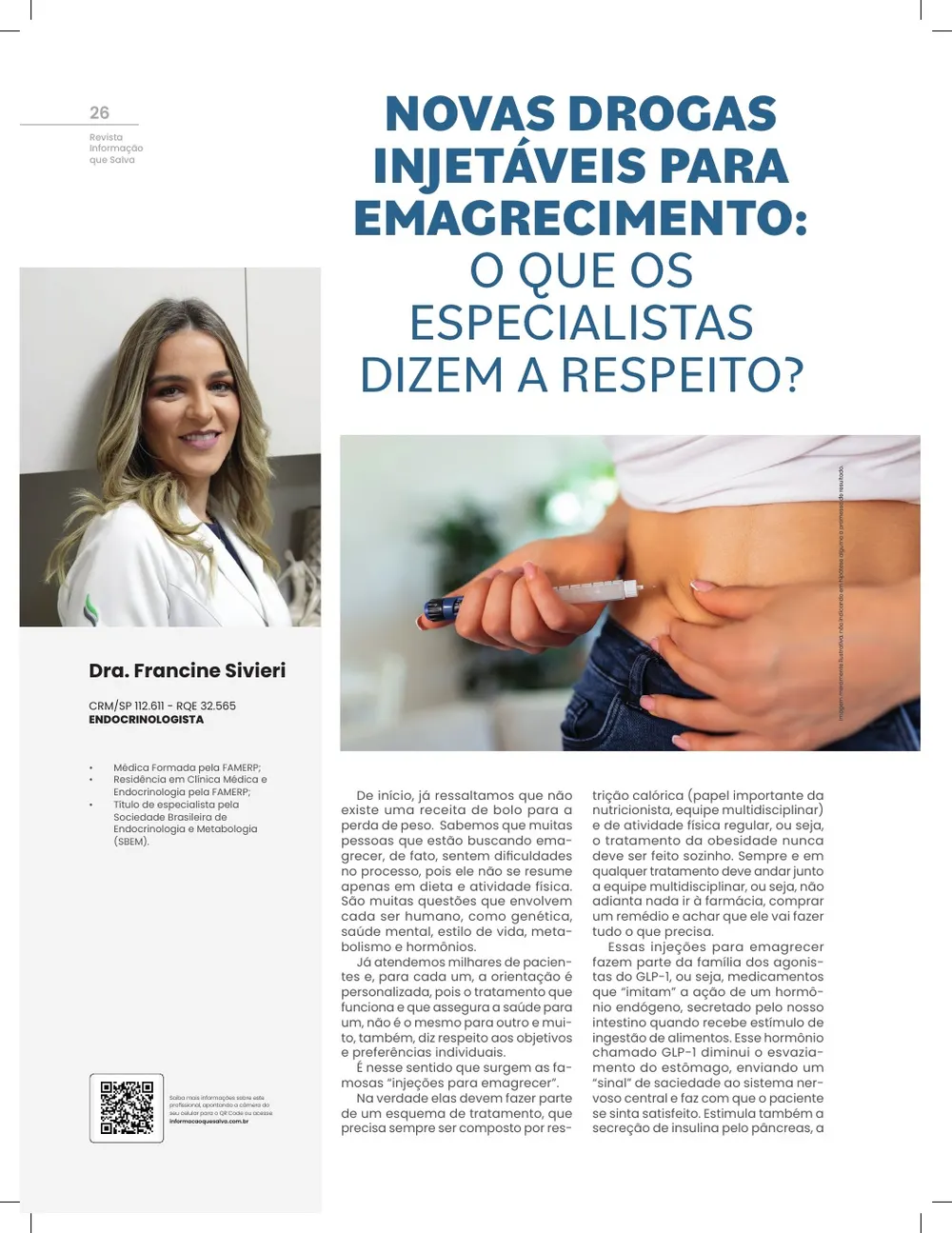 Revista IQS Saúde — Edição 27 — página 25