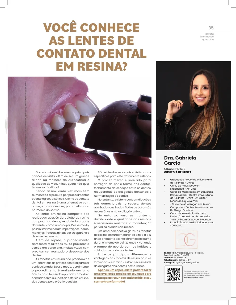 Revista IQS Saúde — Edição 27 — página 34