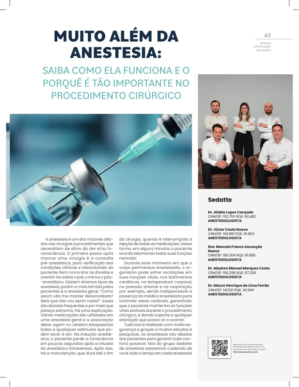Revista IQS Saúde — Edição 27 — página 42