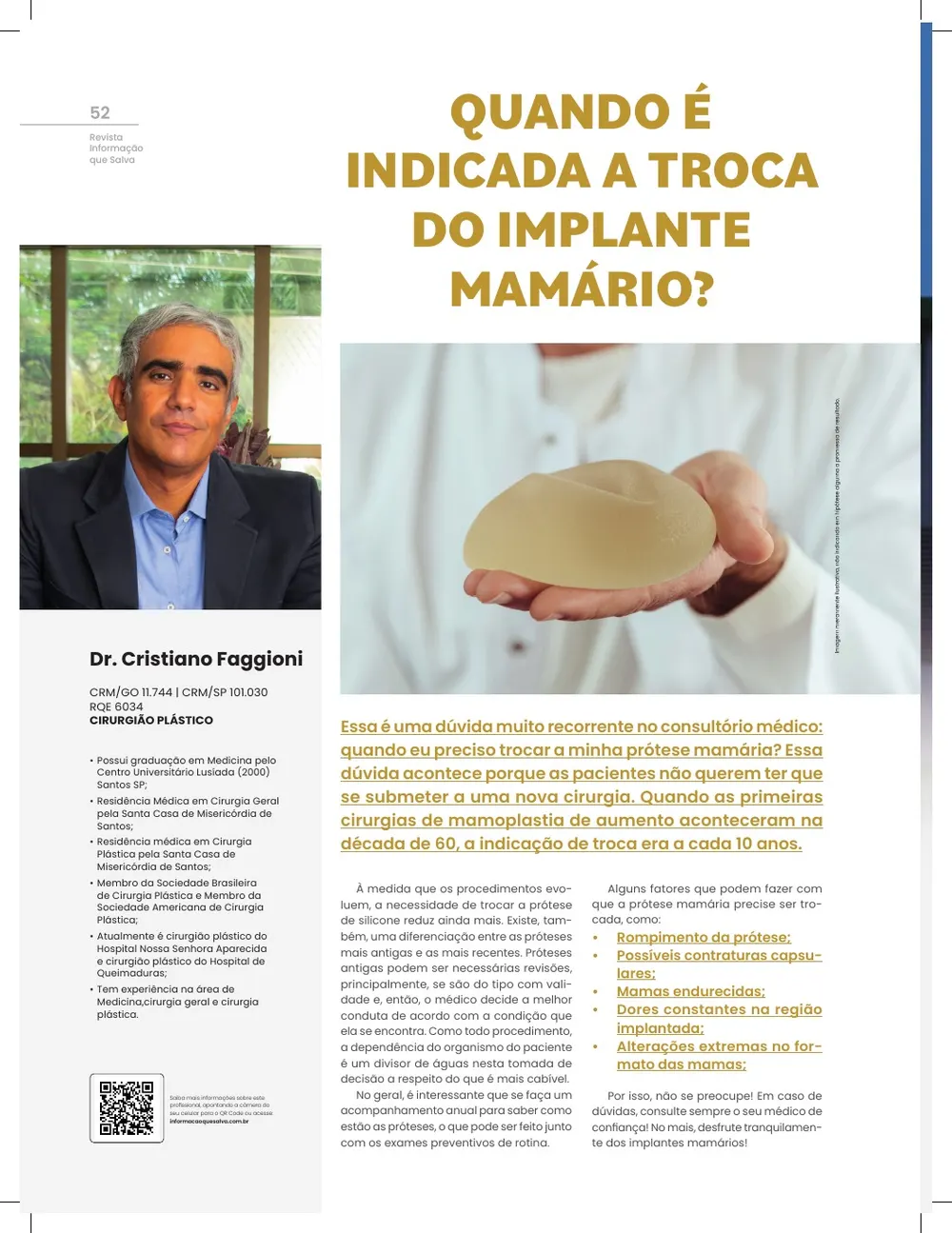 Revista IQS Saúde — Edição 27 — página 51