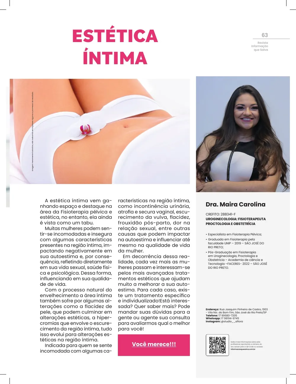Revista IQS Saúde — Edição 27 — página 62