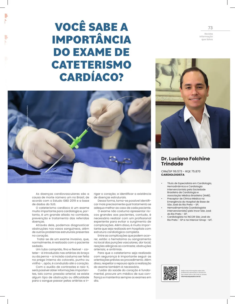 Revista IQS Saúde — Edição 27 — página 72