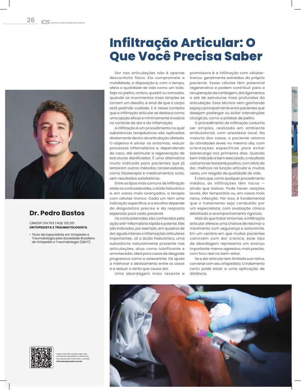 Revista IQS Saúde — Edição 34 — página 26