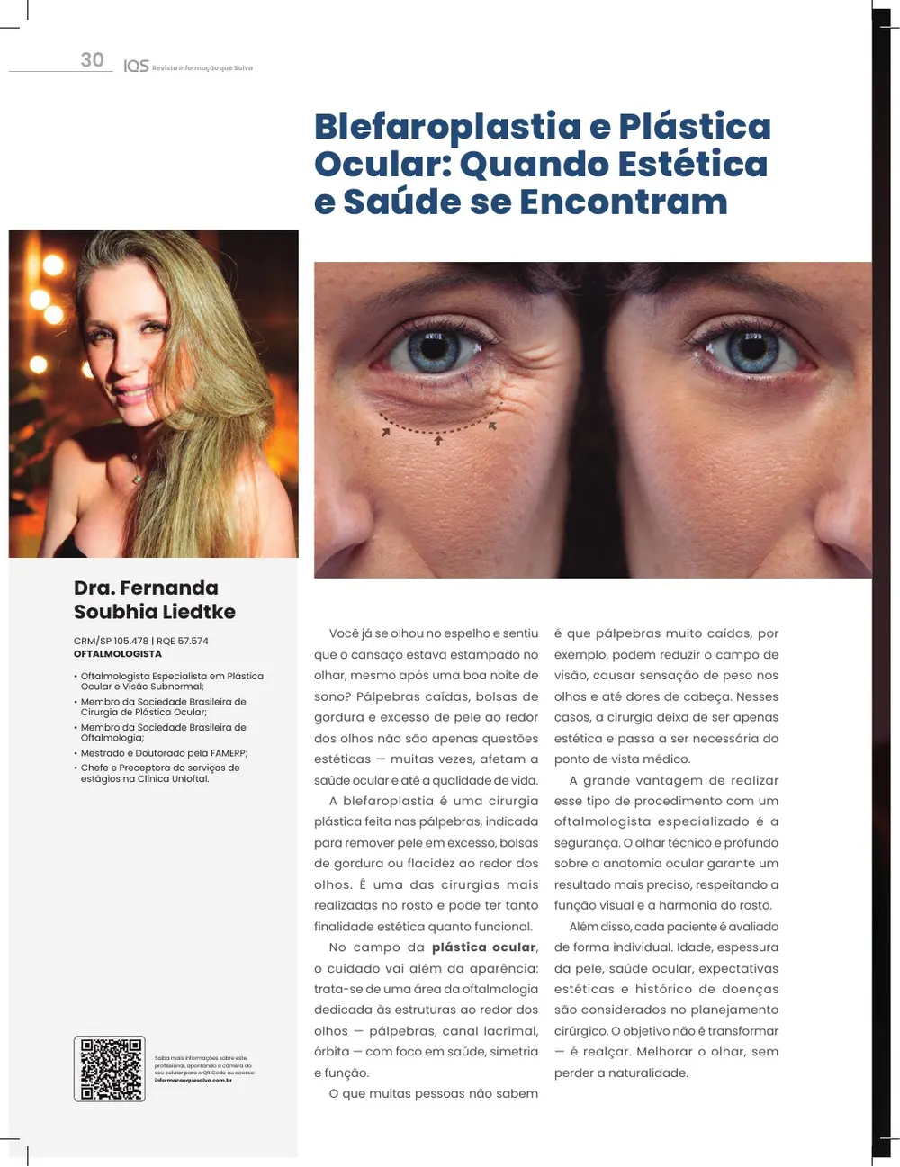Revista IQS Saúde — Edição 34 — página 30