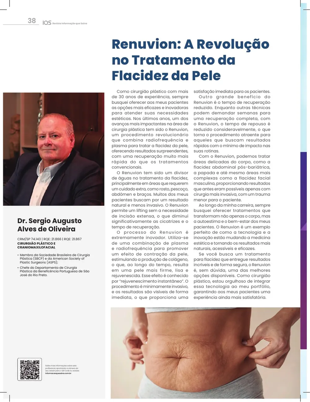 Revista IQS Saúde — Edição 34 — página 38