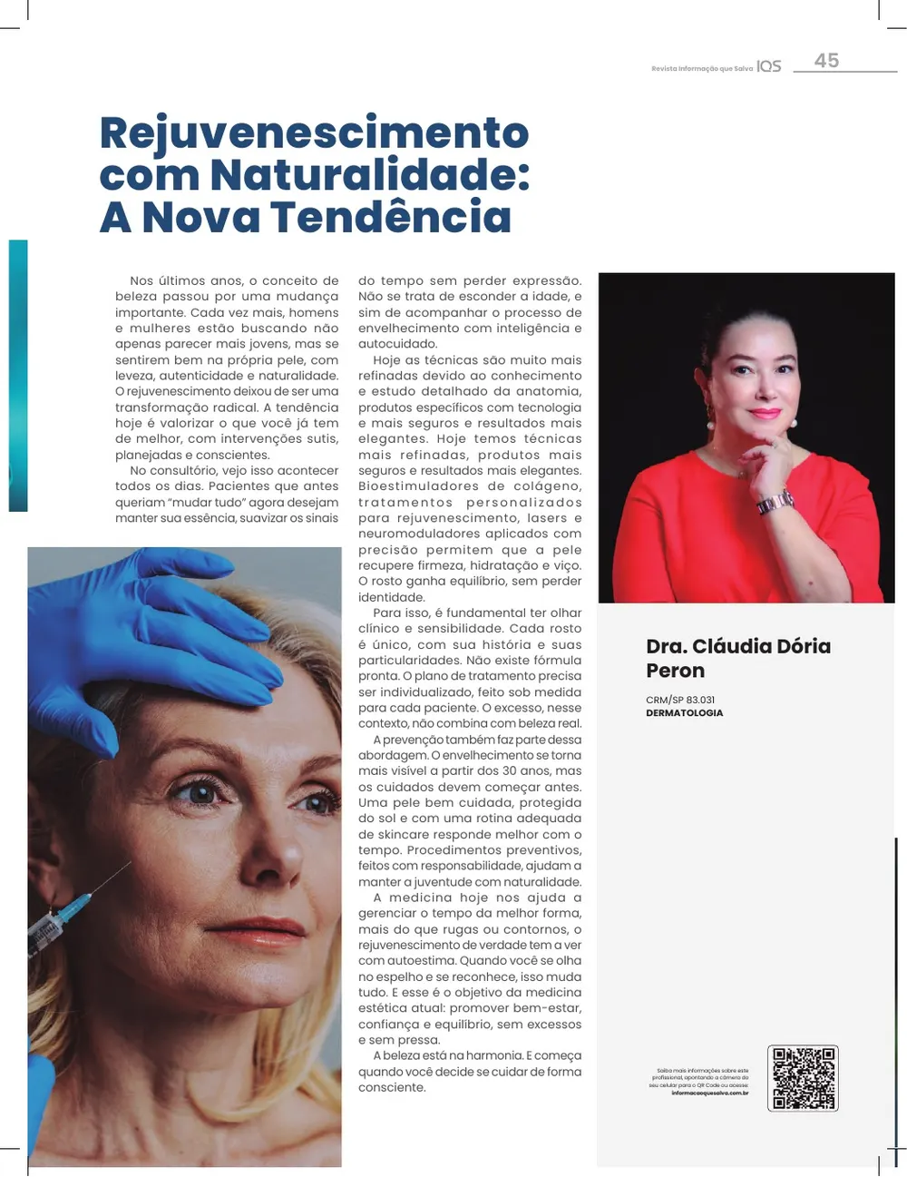 Revista IQS Saúde — Edição 34 — página 45