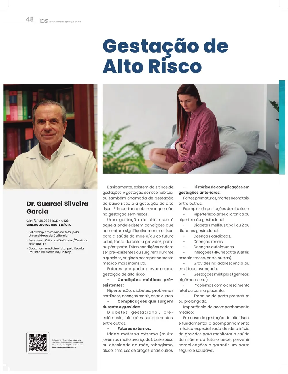Revista IQS Saúde — Edição 34 — página 48
