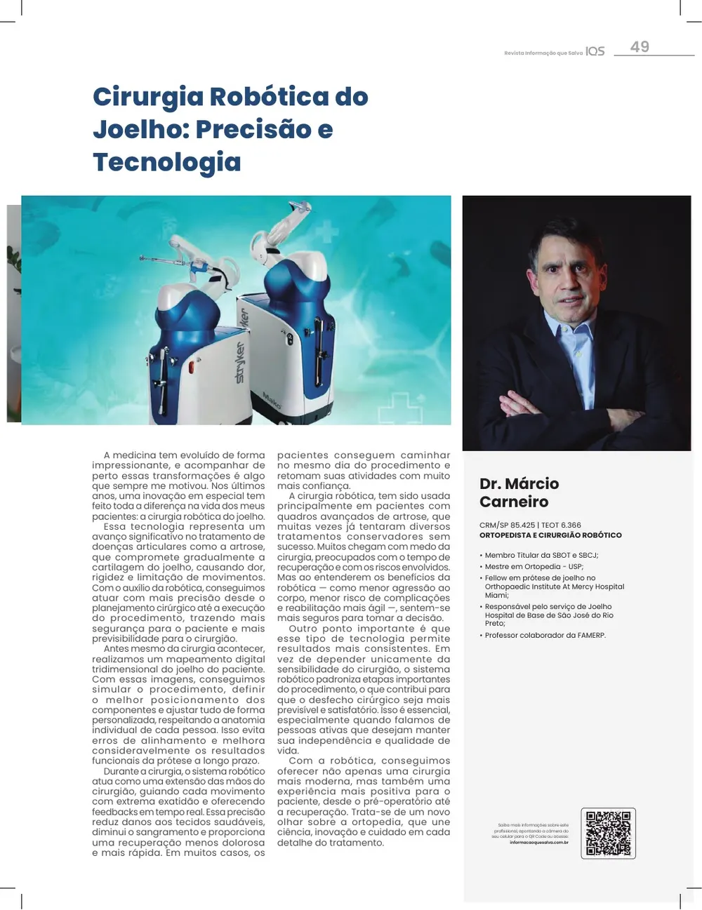 Revista IQS Saúde — Edição 34 — página 49