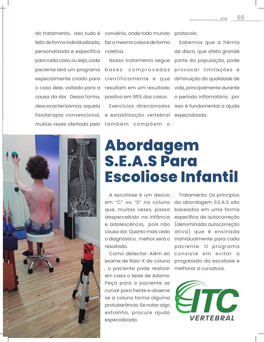 Revista IQS Saúde — Edição 34 — página 55