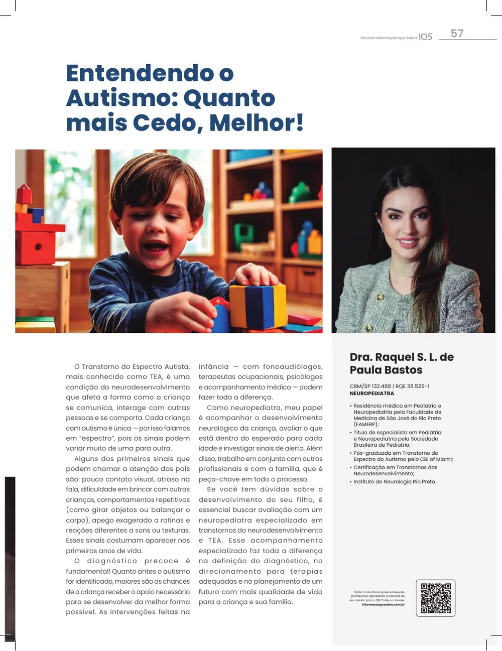 Revista IQS Saúde — Edição 34 — página 57
