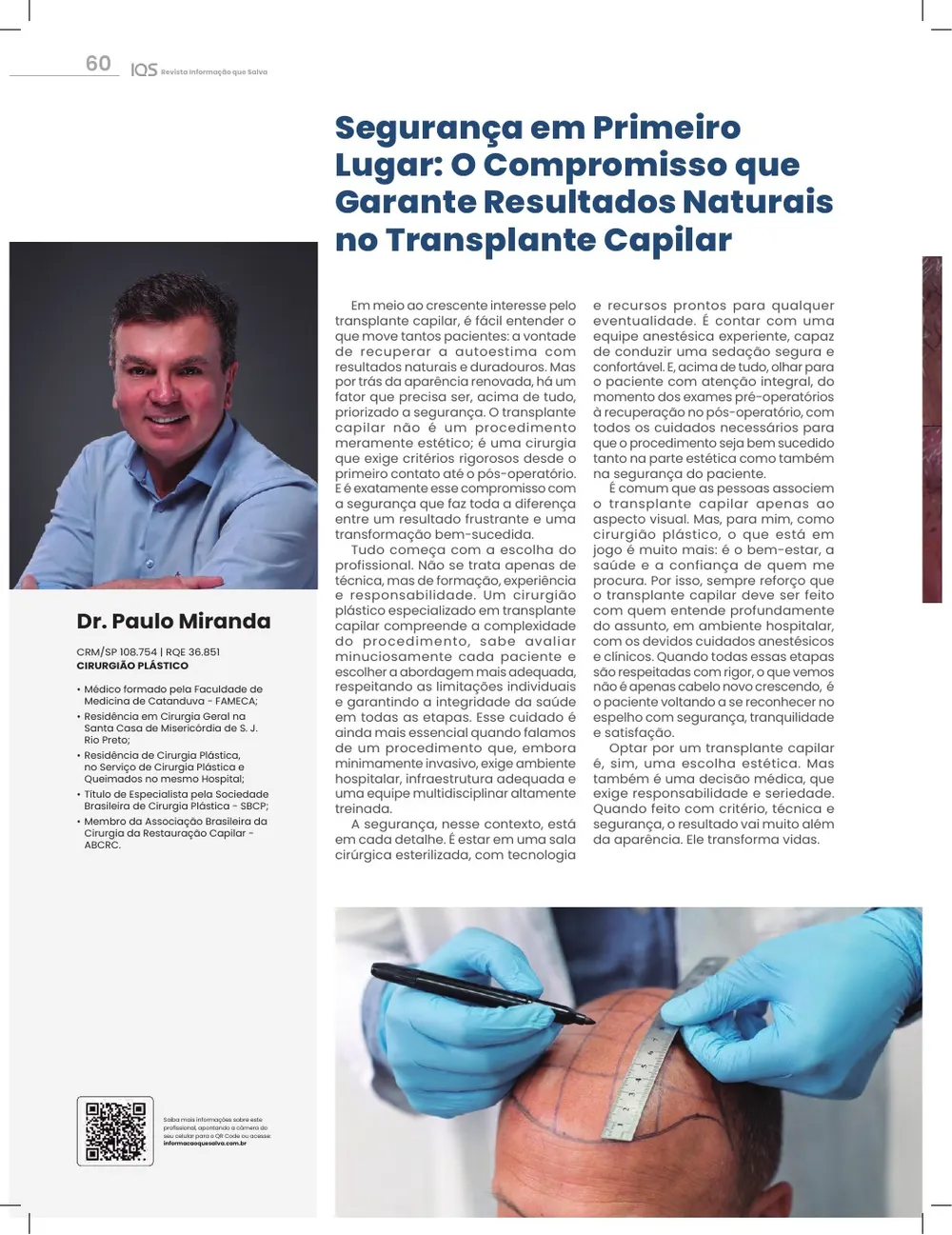 Revista IQS Saúde — Edição 34 — página 60