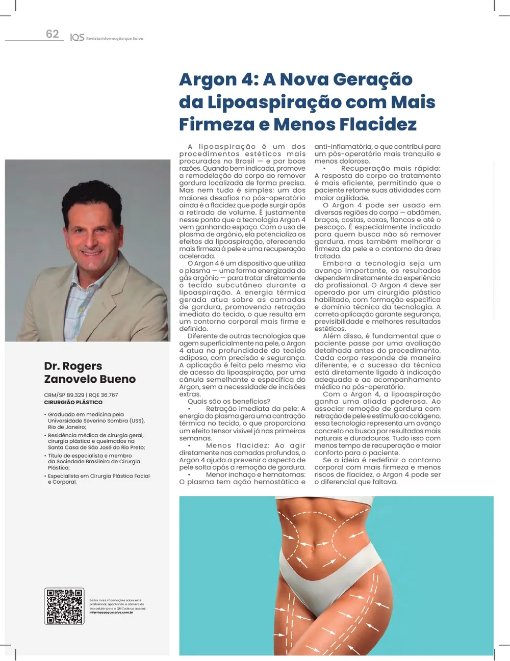 Revista IQS Saúde — Edição 34 — página 62