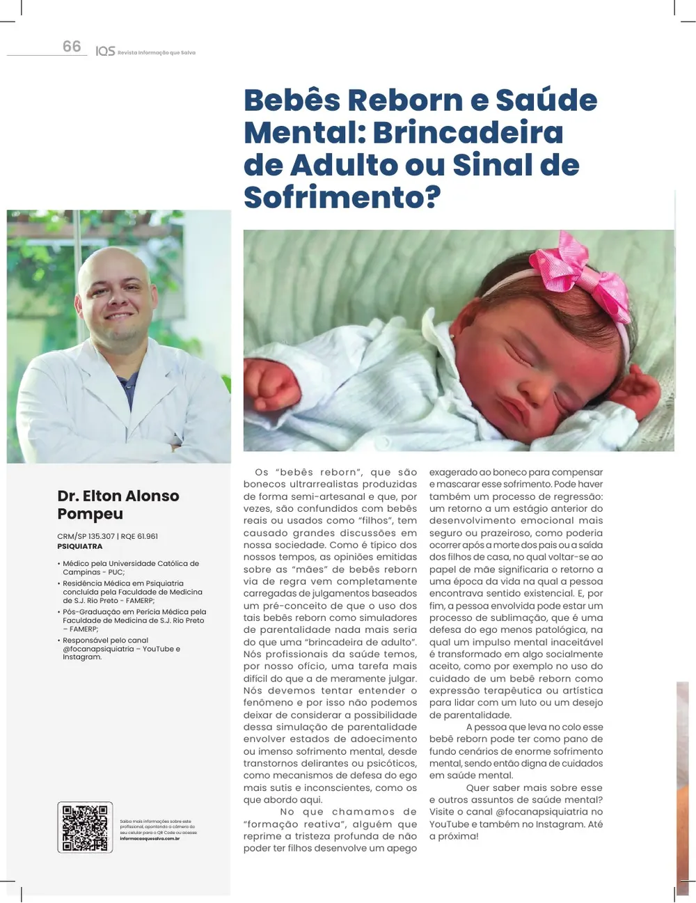 Revista IQS Saúde — Edição 34 — página 66