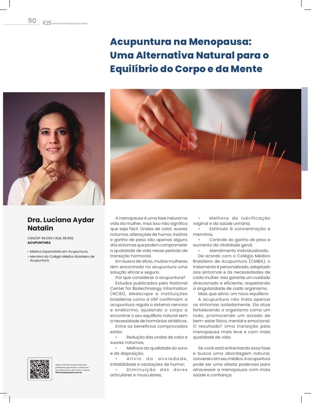 Revista IQS Saúde — Edição 34 — página 90