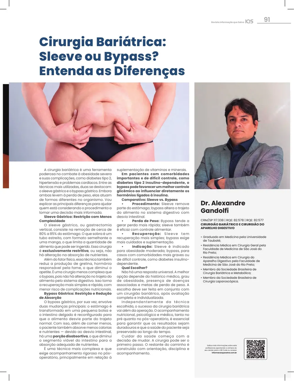 Revista IQS Saúde — Edição 34 — página 91