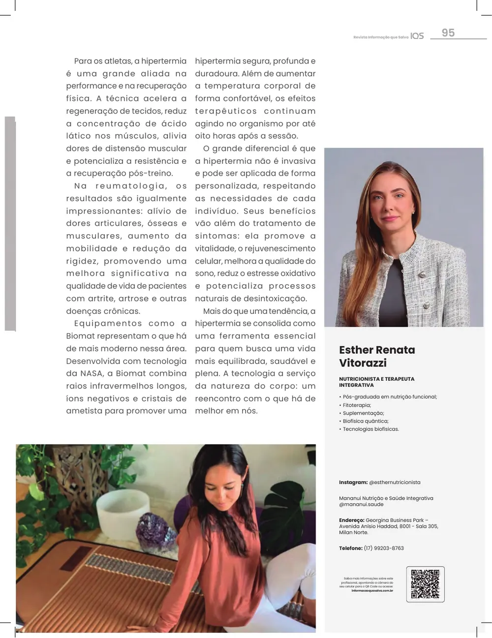 Revista IQS Saúde — Edição 34 — página 95