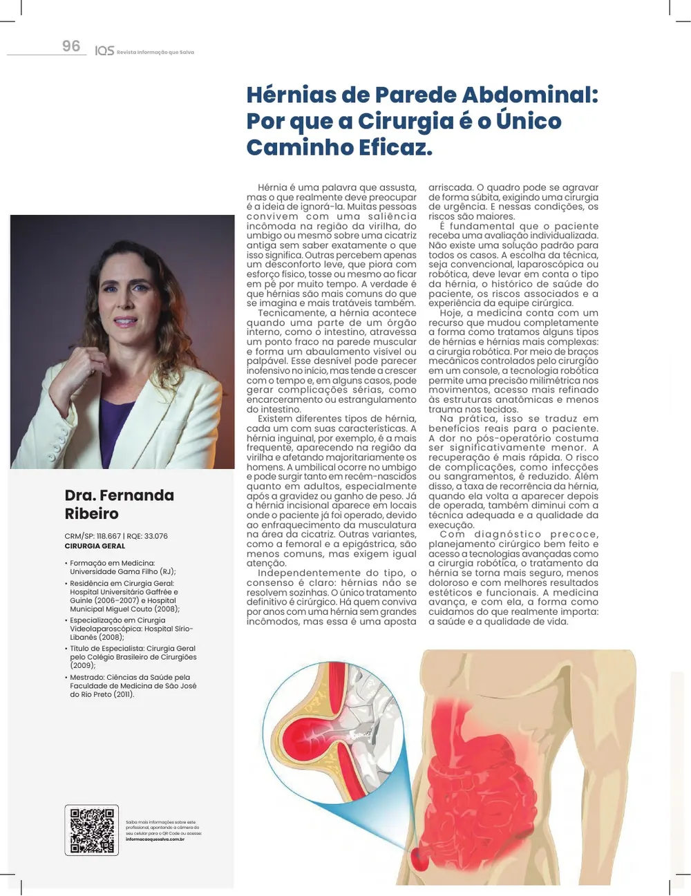 Revista IQS Saúde — Edição 34 — página 96