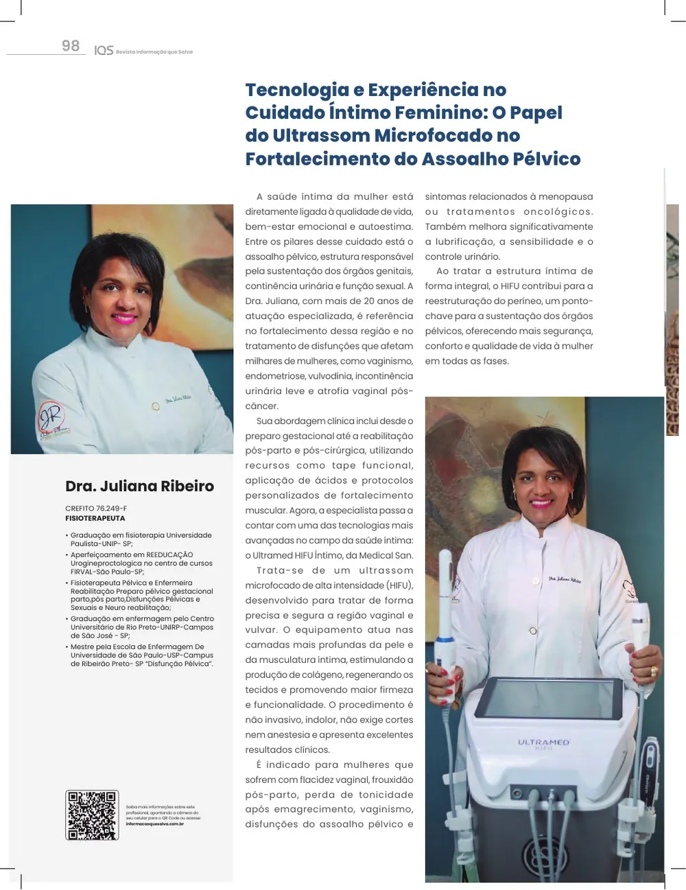 Revista IQS Saúde — Edição 34 — página 98