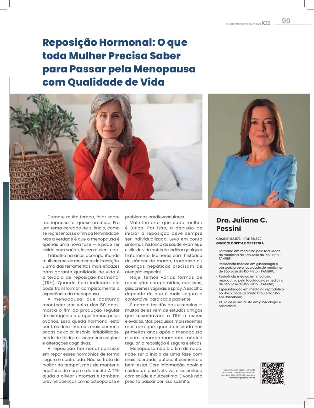 Revista IQS Saúde — Edição 34 — página 99