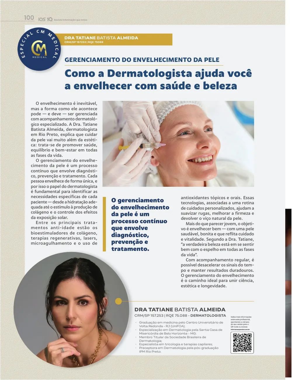 Revista IQS Saúde — Edição 35 — página 100