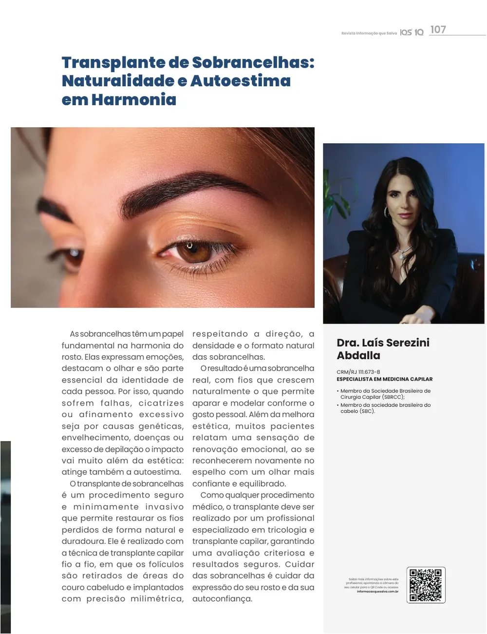 Revista IQS Saúde — Edição 35 — página 107