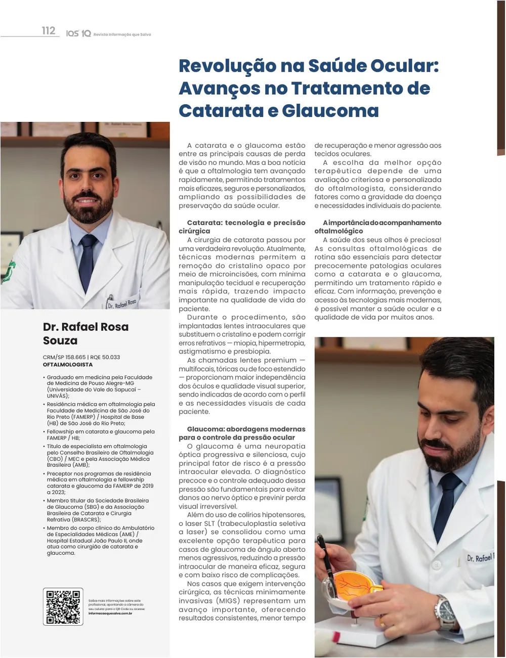 Revista IQS Saúde — Edição 35 — página 112