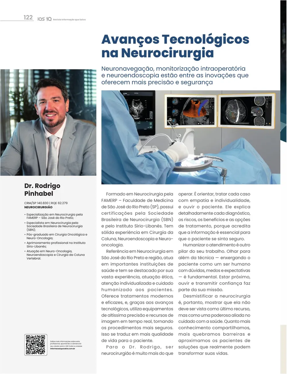Revista IQS Saúde — Edição 35 — página 122