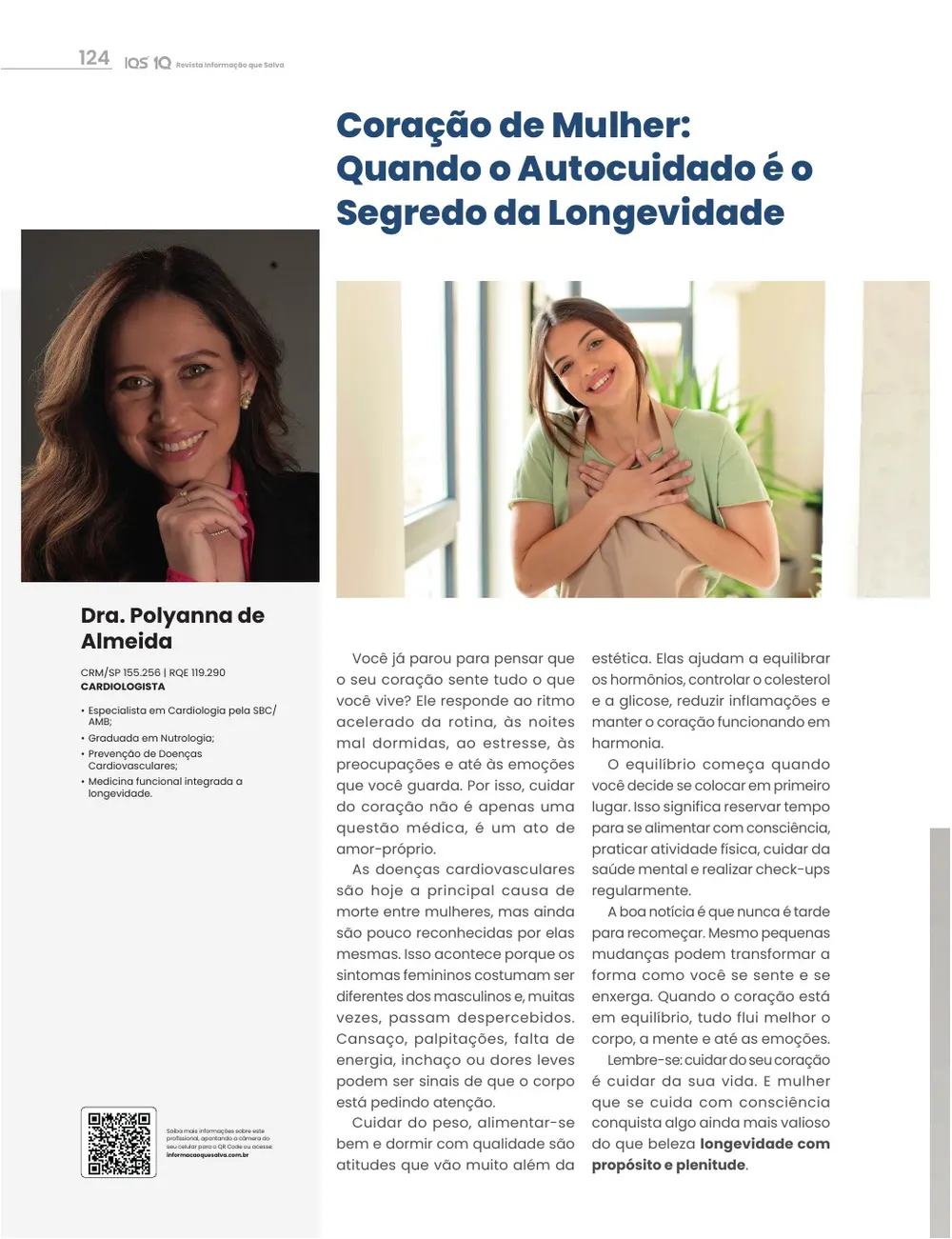 Revista IQS Saúde — Edição 35 — página 124