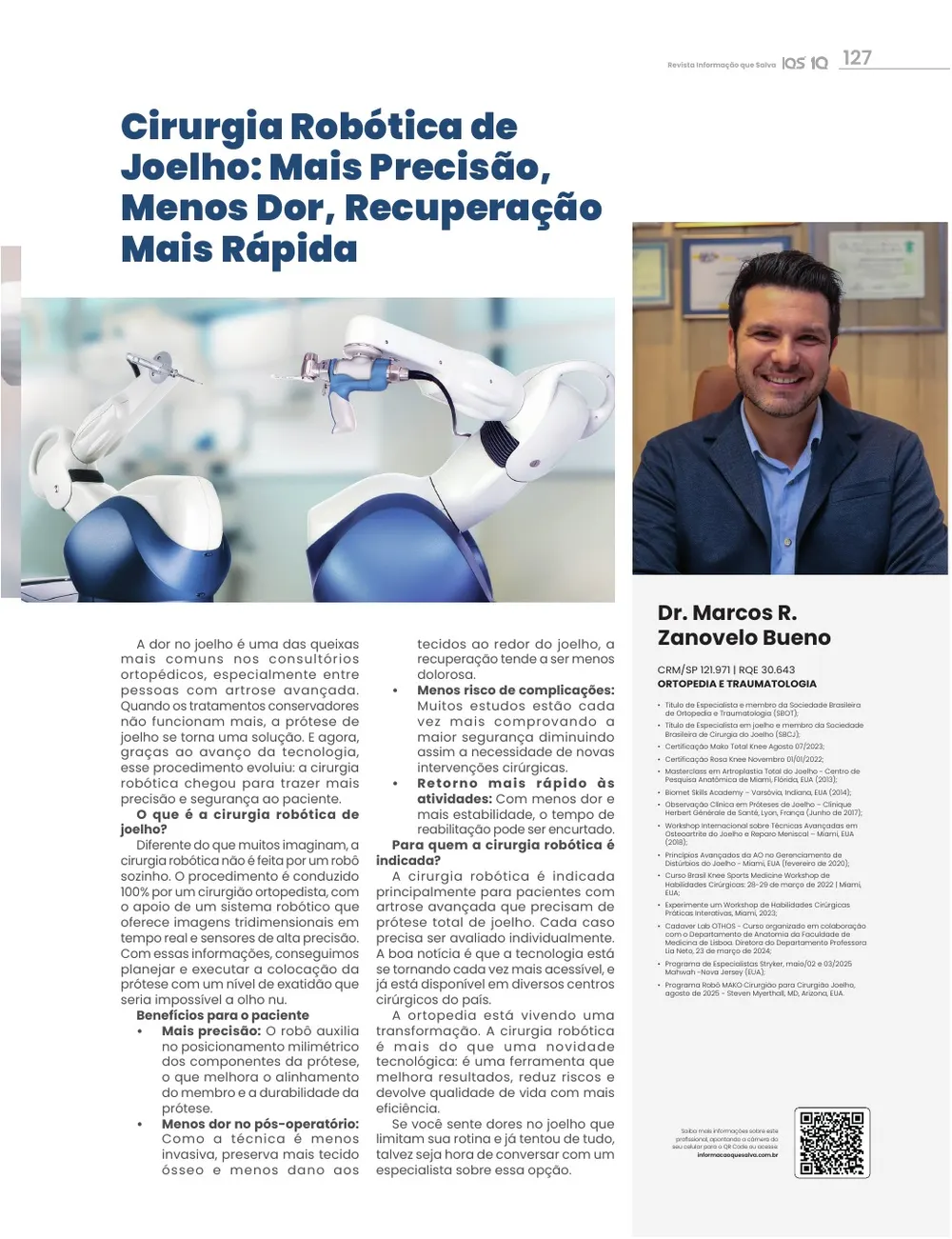 Revista IQS Saúde — Edição 35 — página 127
