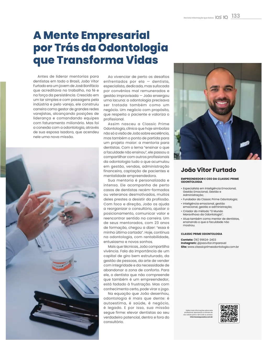 Revista IQS Saúde — Edição 35 — página 133