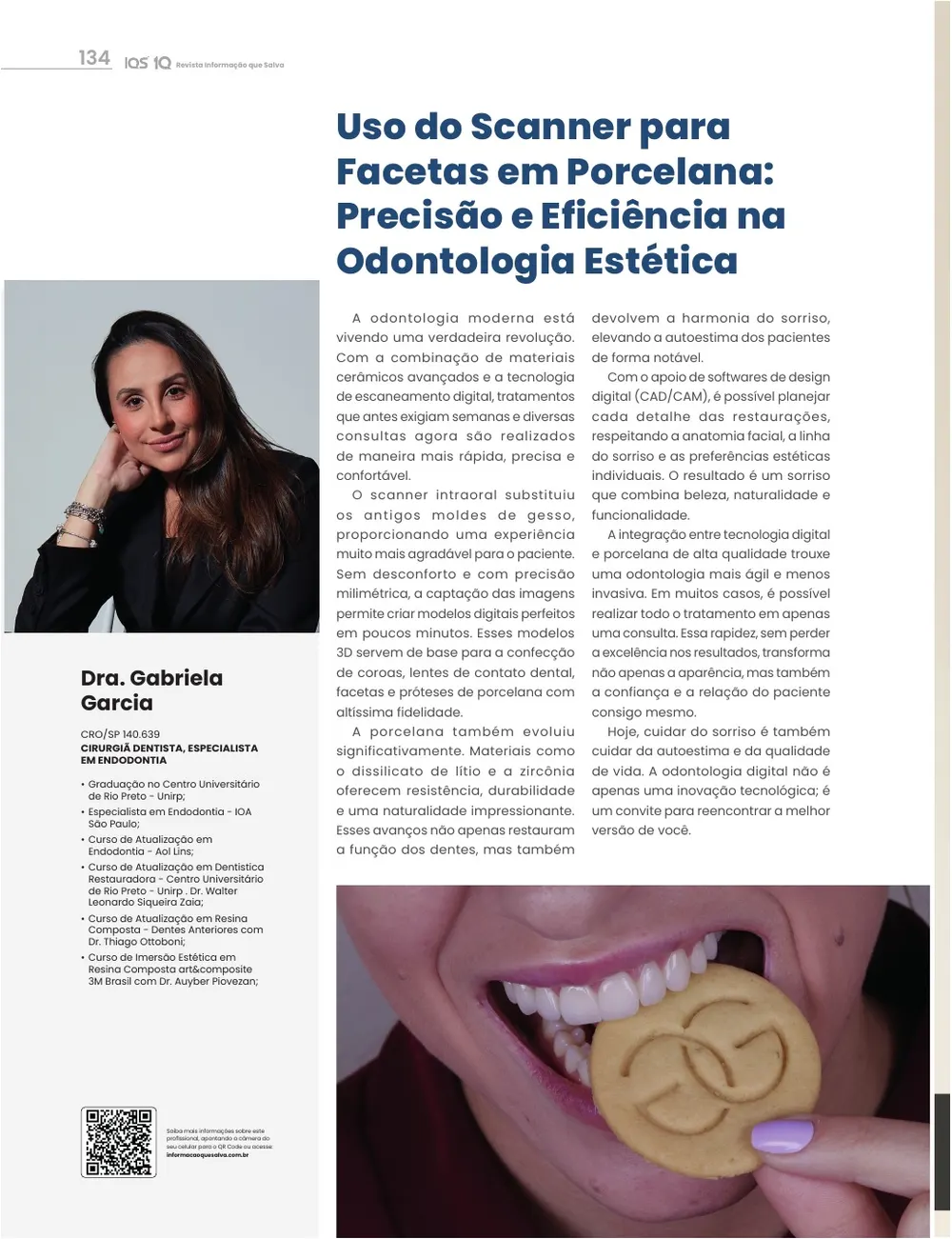 Revista IQS Saúde — Edição 35 — página 134