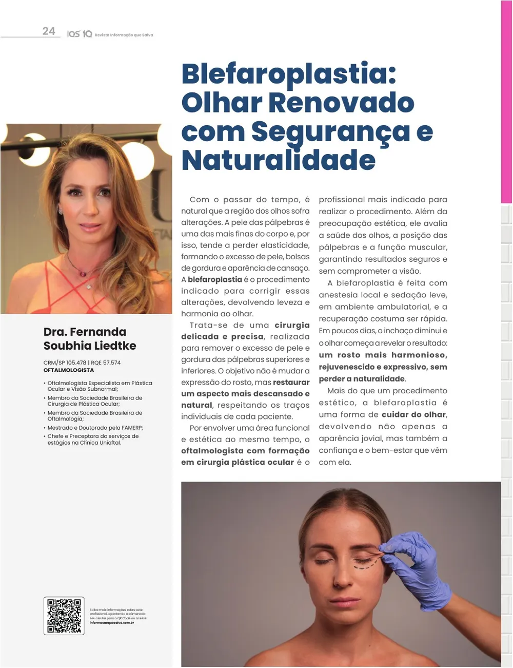 Revista IQS Saúde — Edição 35 — página 24