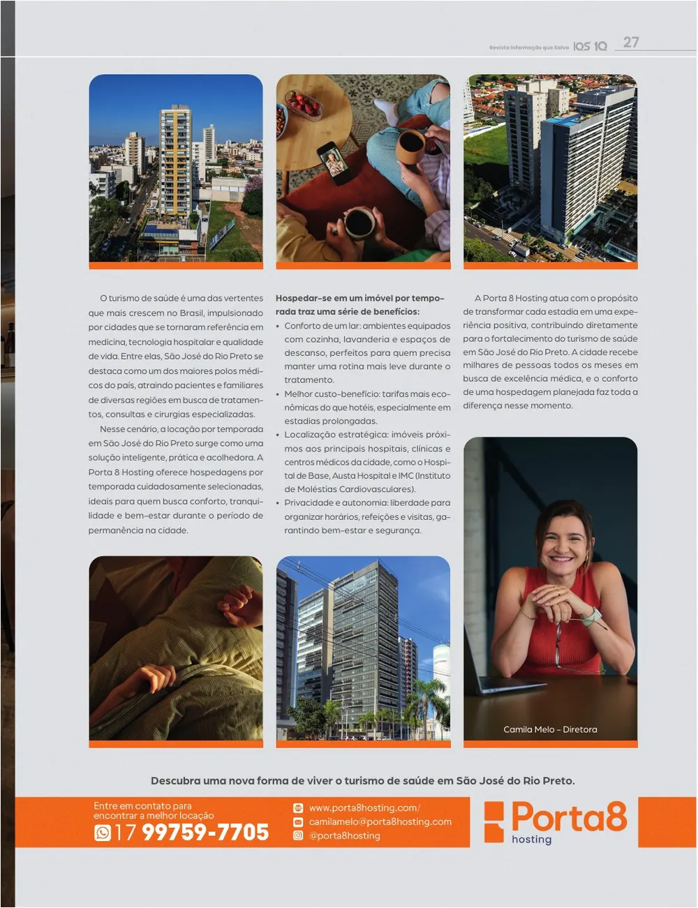 Revista IQS Saúde — Edição 35 — página 27