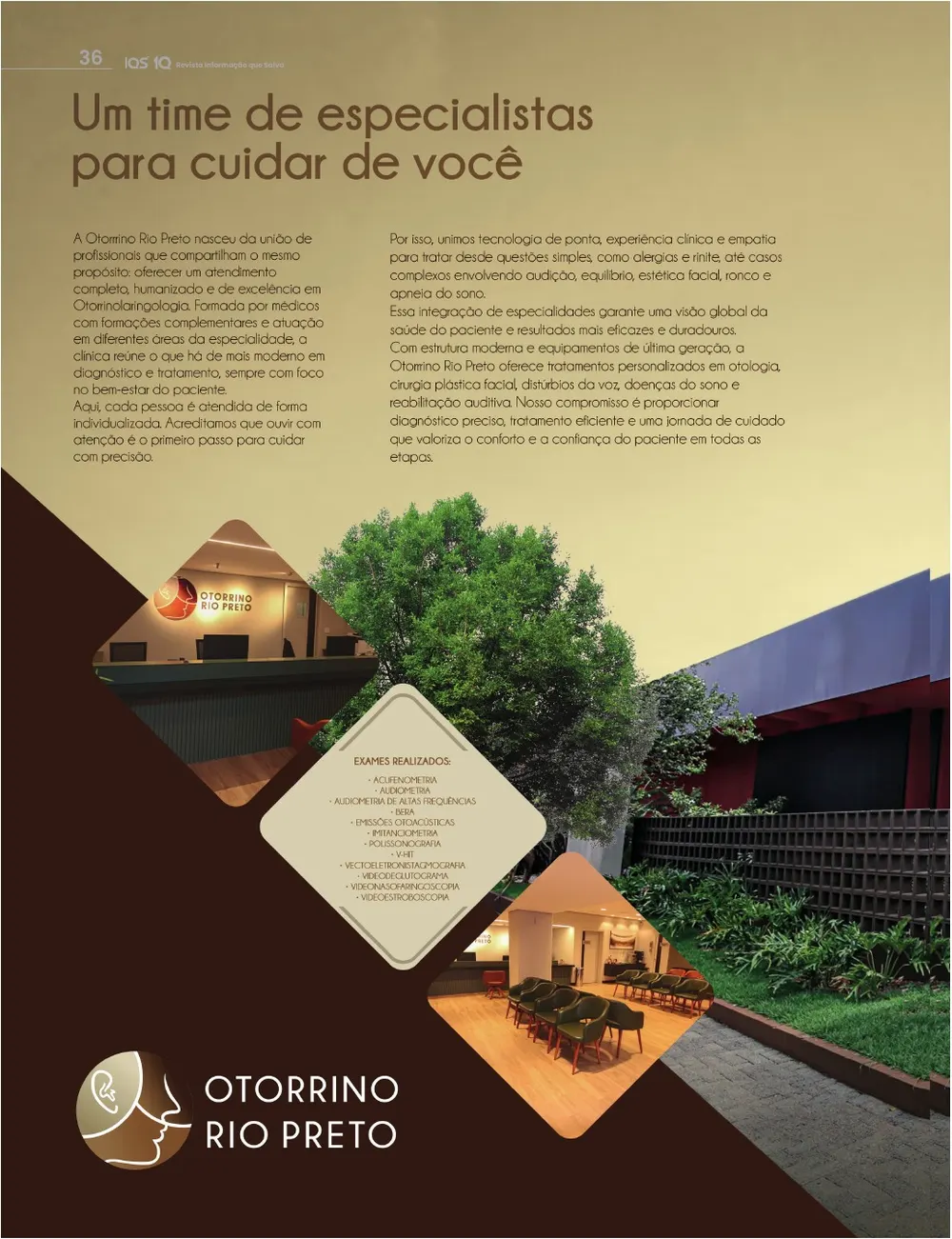 Revista IQS Saúde — Edição 35 — página 36