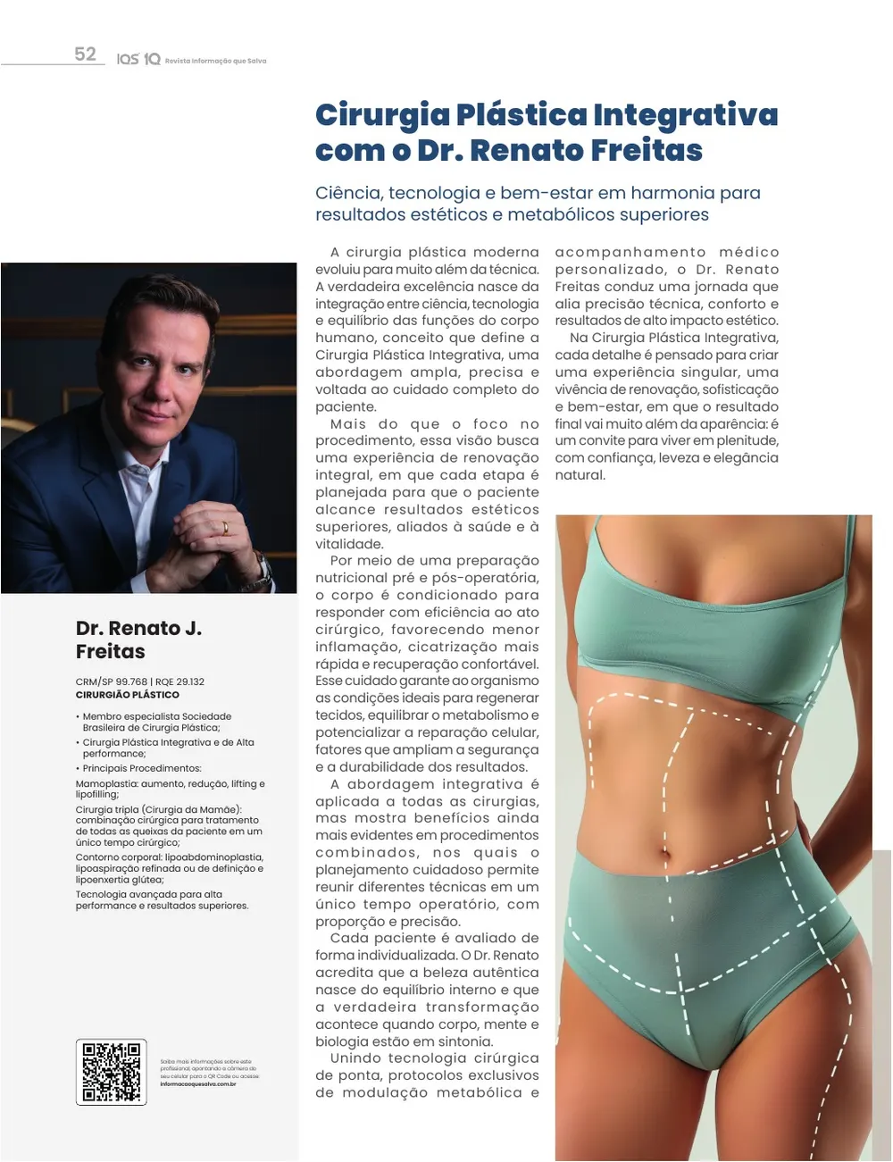 Revista IQS Saúde — Edição 35 — página 52