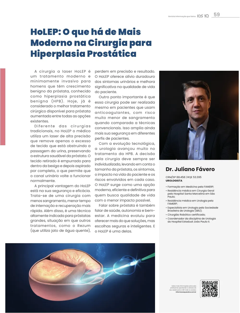 Revista IQS Saúde — Edição 35 — página 59